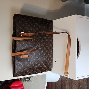 Authentic Louis Vuitton Monogram Luco Shoulder Tote Bag